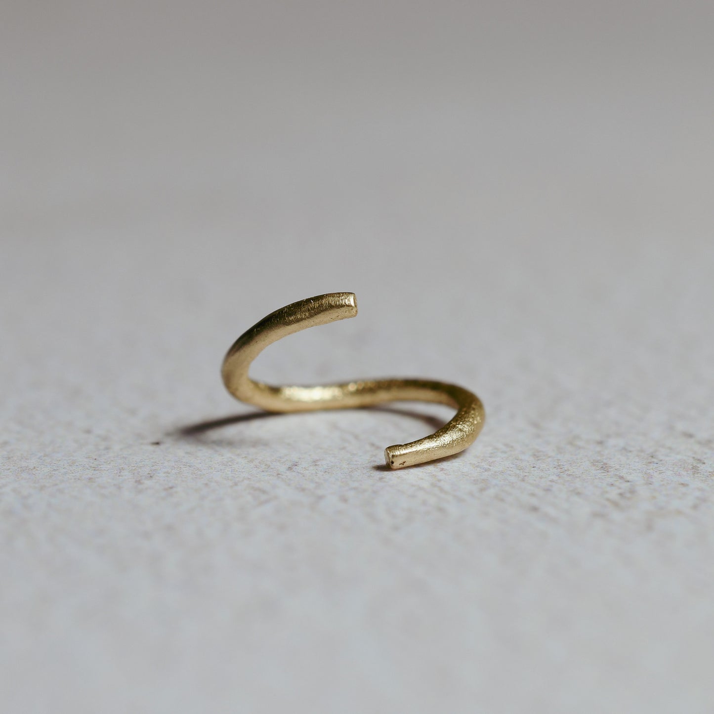 Ember 9 Carat Gold Sleeper Earring, Single