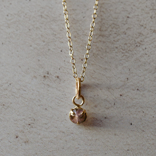 Amethyst and 9 Carat Gold Pendant